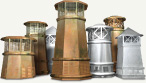 chimney pots