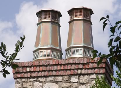 chimney pots